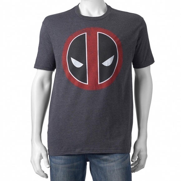 New! Marvel Deadpool Men’s Graphic T-Shirt Short Sleeve Shirt - Picture 1 of 10